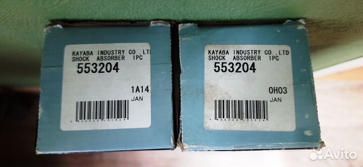 Амортизаторы KYB на Isuzu, Toyota - 553204
