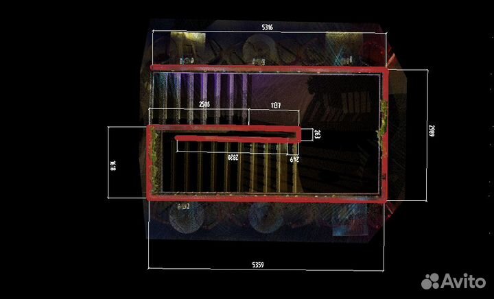 Обработка данных с мобильного лазерного сканера
