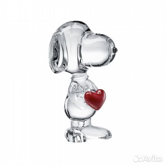 Фигурка Снупи Baccarat Snoopy Coeur новая