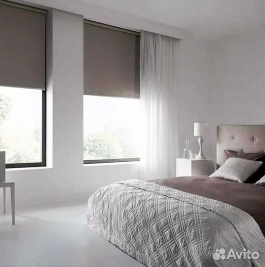 Жалюзи, шторы рулонные