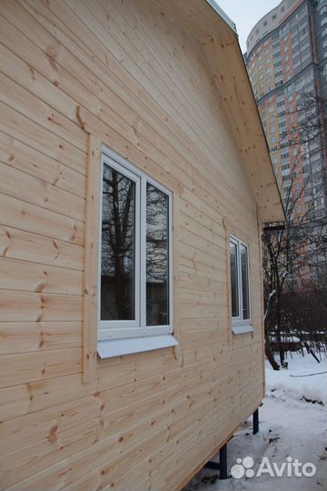 Дачный домик 6х6 Реальная цена Каменная вата