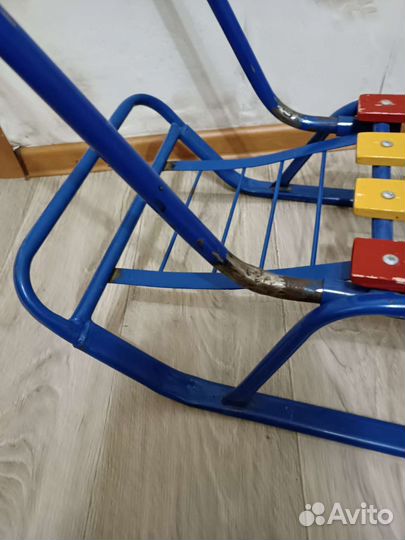 Санки с колесами