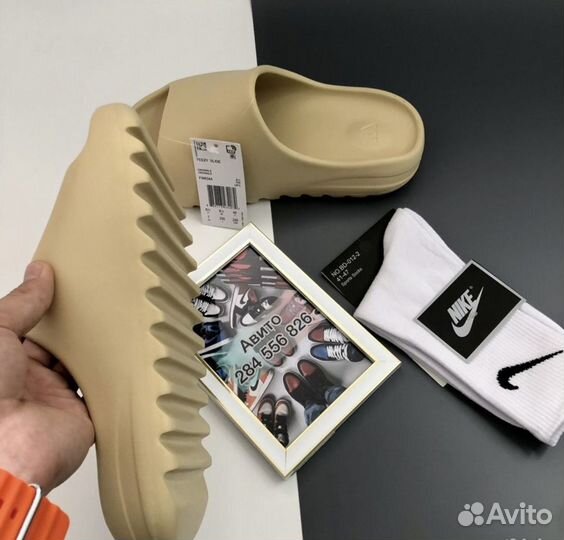 Adidas yeezy шлепки slide