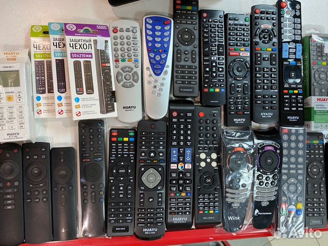 Пульты для телевизора много разные