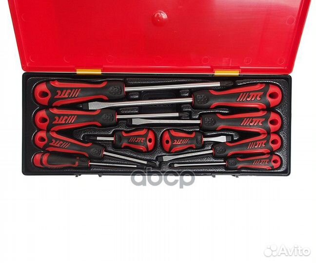 Набор отверток усиленных SL PH 10пр JTC-K7102 JTC