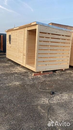 Бытовка и хозблок с утеплением и отделкой