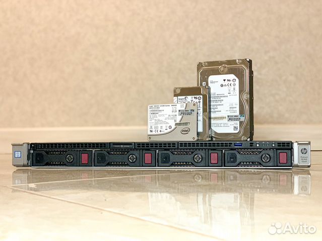 Сервер HP DL360 Gen9 4LFF 2x E5-2630v3 16GB