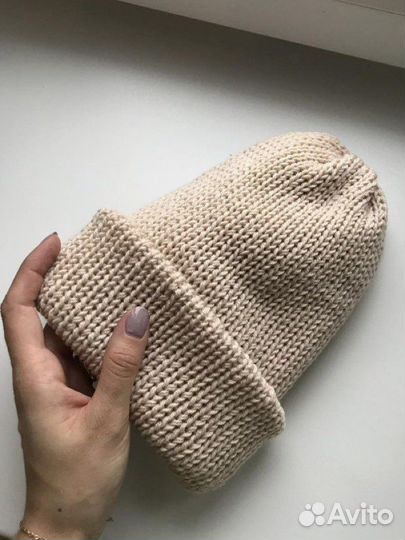 Шапка женская вязаная