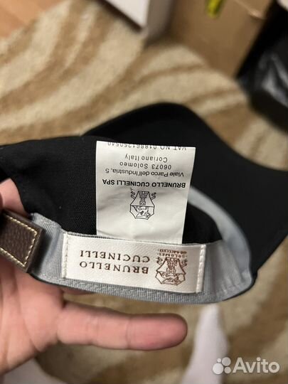 Brunello cucinelli бейсболка