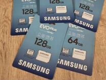 Карта памяти Samsung EVO Plus 128 microSD оригинал