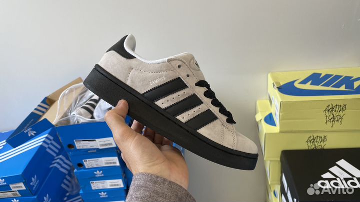 Кроссовки Adidas campus lite grey