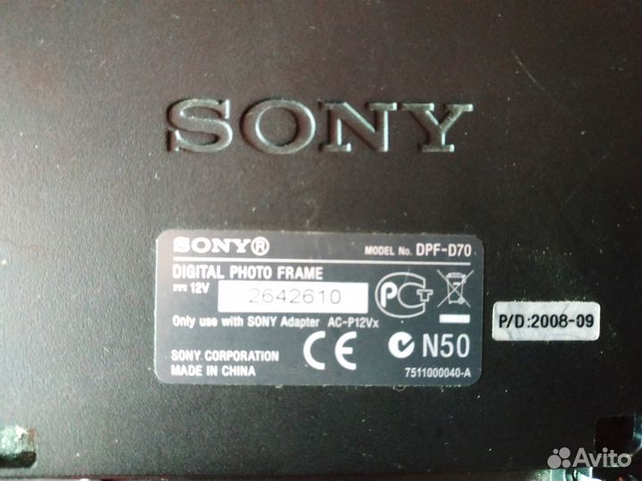 Цифровая фоторамка sony