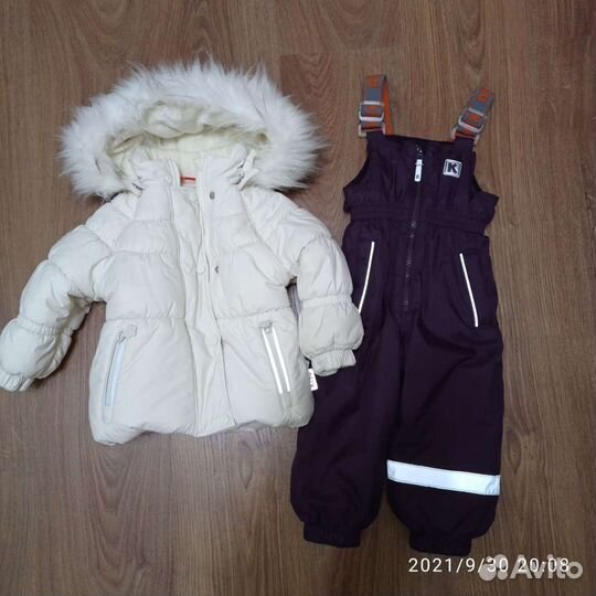 Комплект зимний для девочки