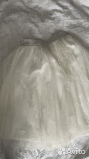 Юбка пачка белая
