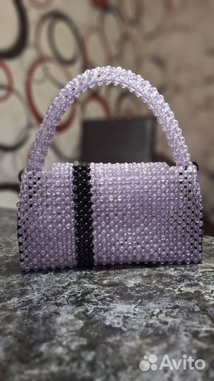 Сумка из бусин ручной работы