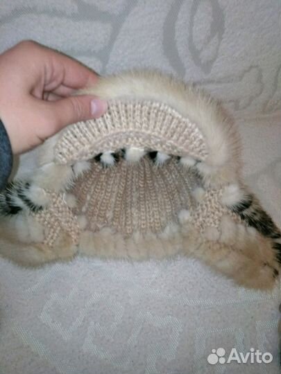 Теплая шапка