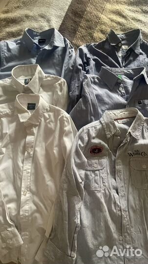 Рубашки на мальчика 122 128