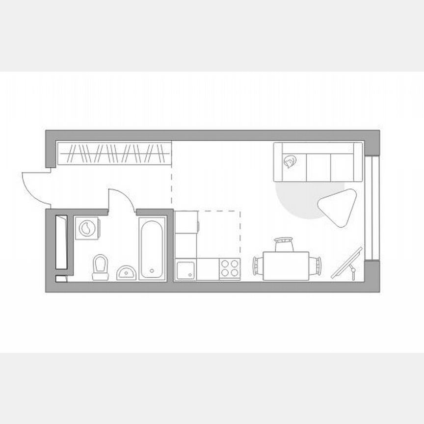 Квартира-студия, 28,8 м², 18/25 эт.