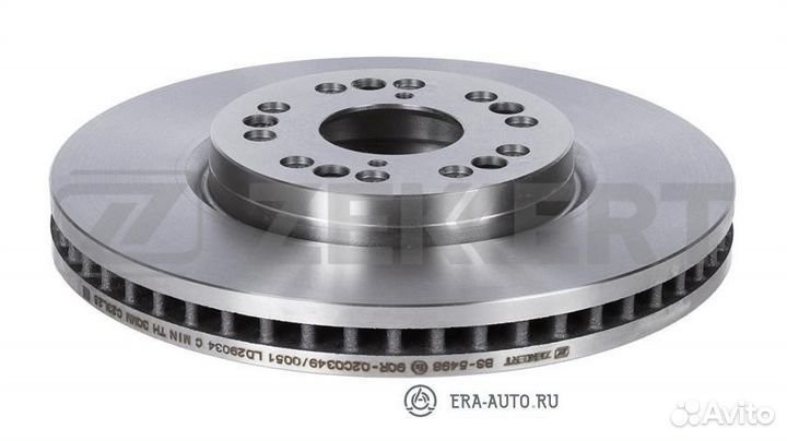 Zekkert BS-5498 Диск торм. перед. Toyota Arista (S