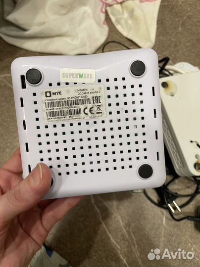 Тв приставка и роутер