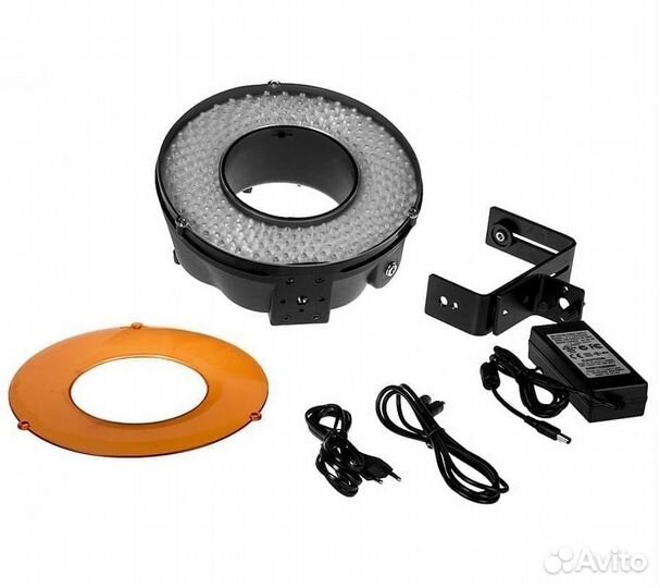 Накамерный свет светодиодный Falcon Eyes DVR-240D кольцевой