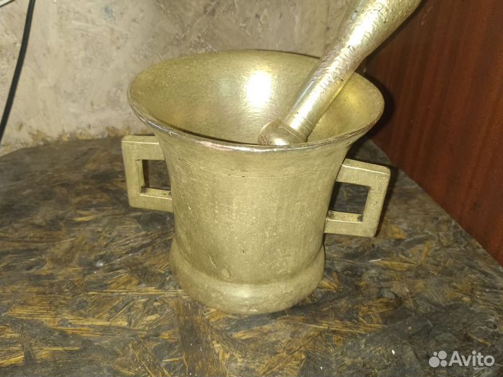 Ступка бронзовая с пестиком