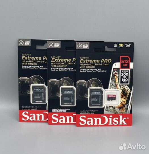 Sandisk Micro Sd 512Gb Extreme Pro 200/140 MB/s