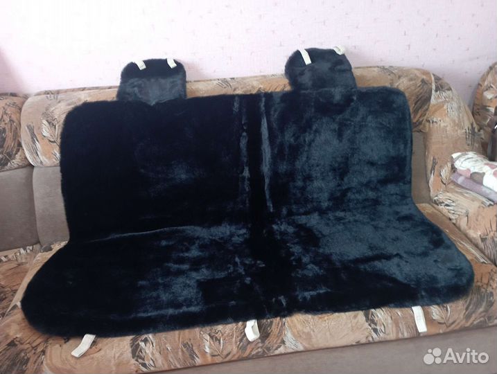 Меховые накидки на сидения автомобиля