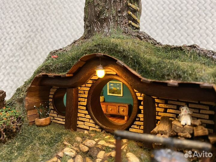 Хижина хоббита. Интерьерный домик