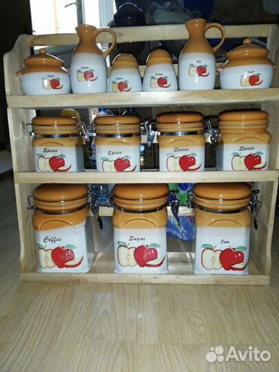 Набор банок для сыпучих