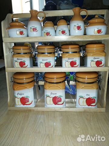 Набор банок для сыпучих