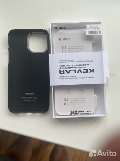 Чехол кевларовый на iPhone 13 pro max