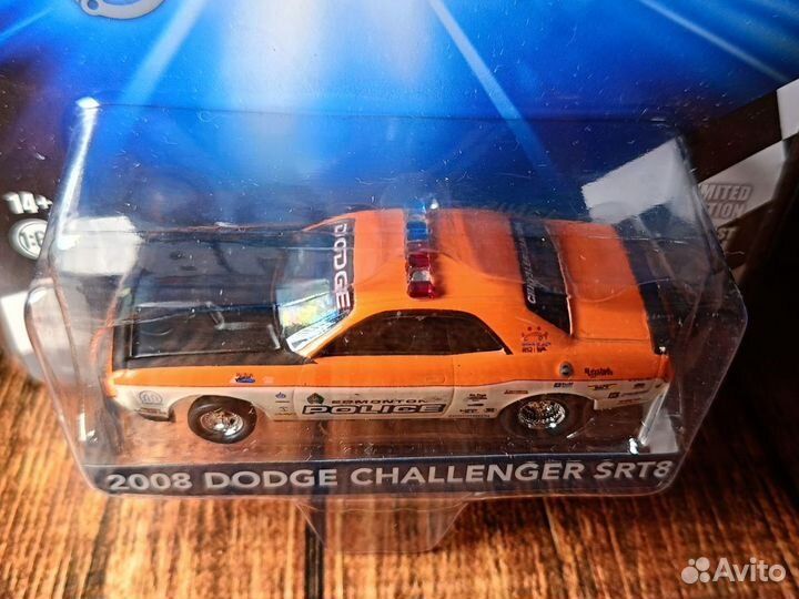 2008 Dodge Challenger R/T Police 1:64 Greenlight