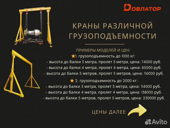 Козловой кран мпу Стандарт