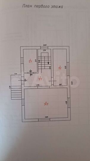 Дом 102 м² на участке 5 сот.