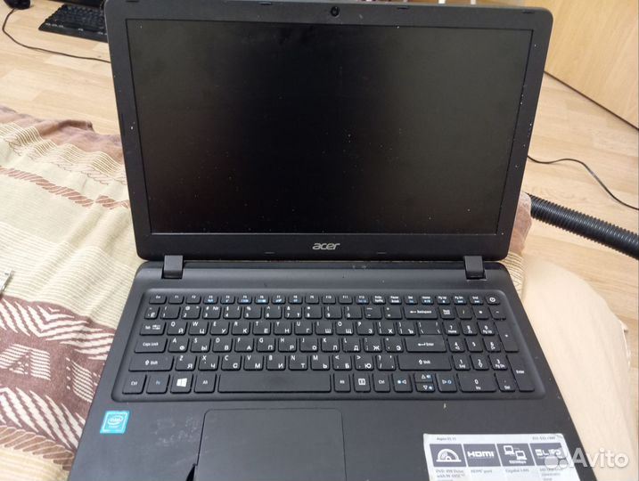 Ноутбук acer на запчасти