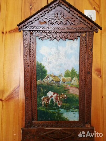 Картина маслом 1928 Остроухов Семен