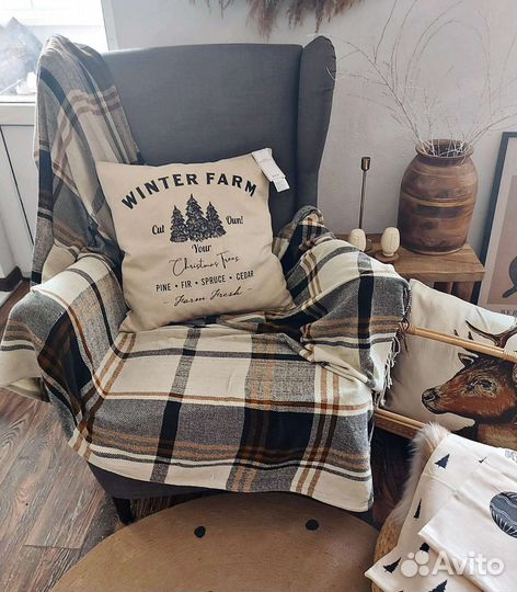 Чехол на подушку hm Чехол HM Home H&M Zara home