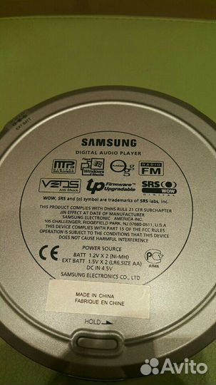Samsung MCD-CM600S - cd mp3 плеер