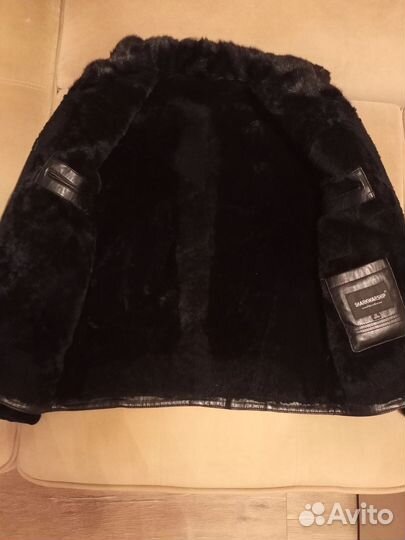Дубленка натуральная мужская 50 размер
