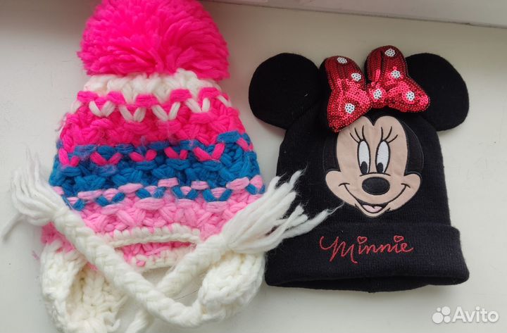 Шапки пакетом 4-5 лет