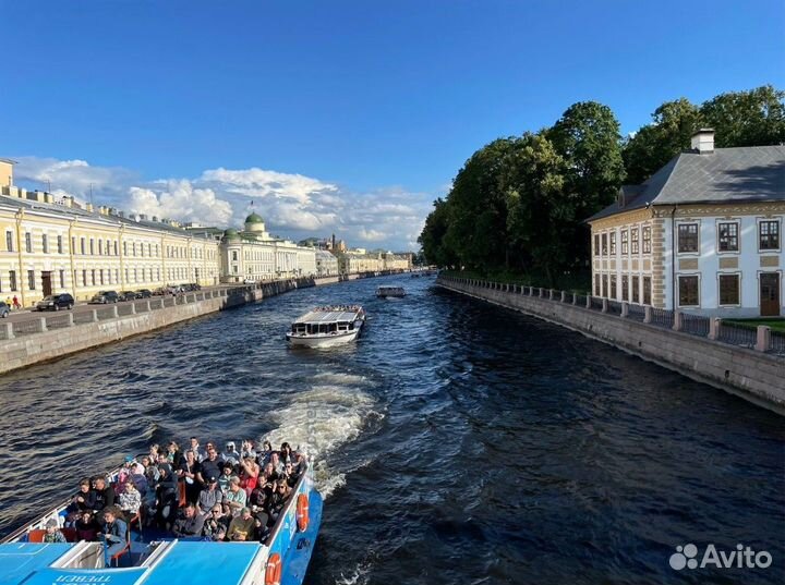 Санкт-Петербург Топ-Экскурсия На уютном теплоходе