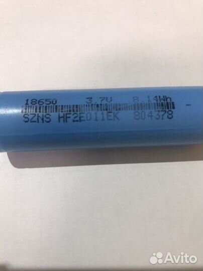 Литий ионный аккумулятор 18650 3,7v