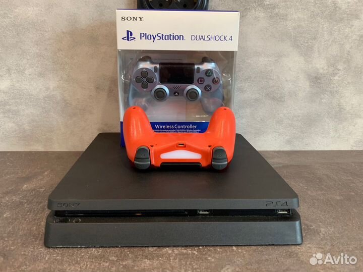 Sony PlayStation 4 Slim 1TB + 550 игр