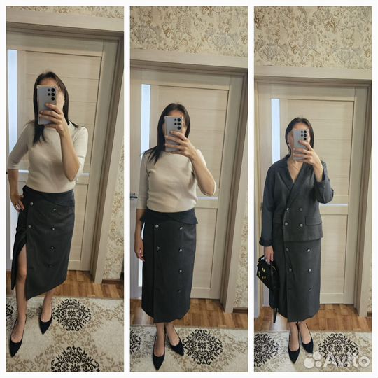 Много женской одежды