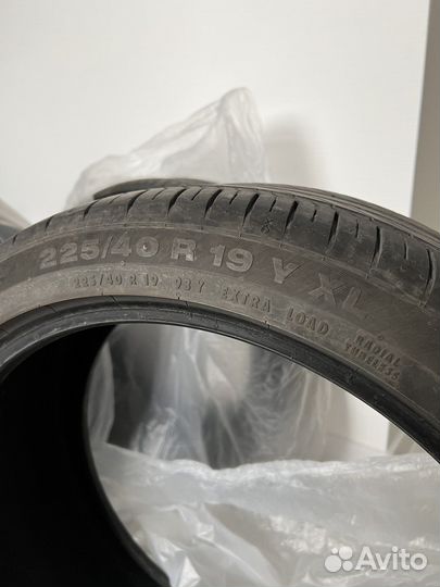 Continental ContiSportContact 5 225/40 R19 и 255/40 R19 93Y