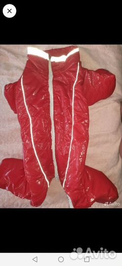 Зимний комбинезон для собак