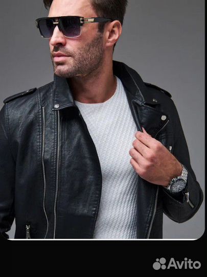 Куртка мужская новая экокожа большой размер