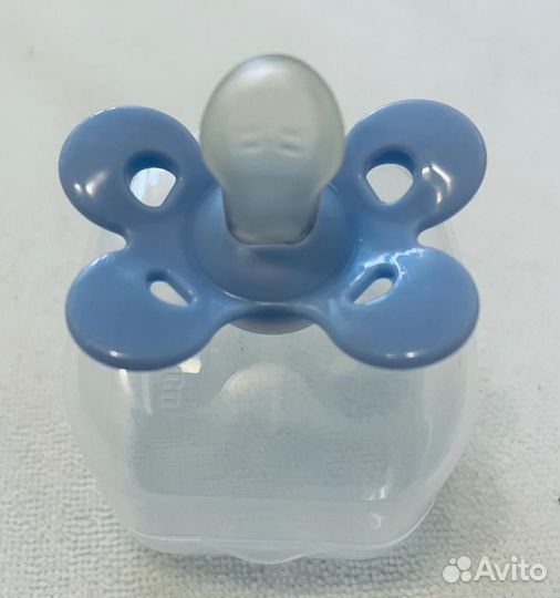 Силиконовая пустышка ортодонтическая Chicco Physio