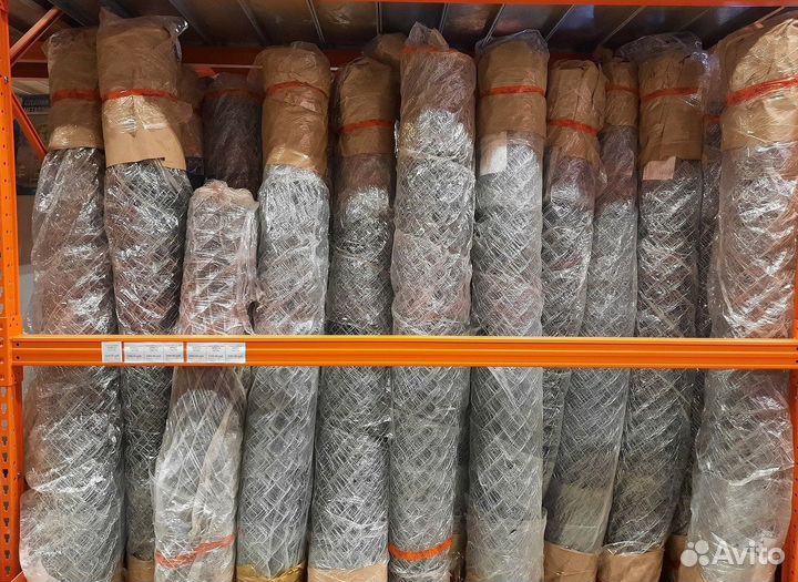 Сетка рабица 50х50х1,8-2м оцинкованная